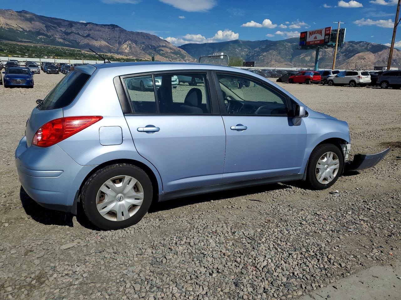 2010 Nissan Versa 1.8 S Blue vin: 3N1BC1CP6AL422425
