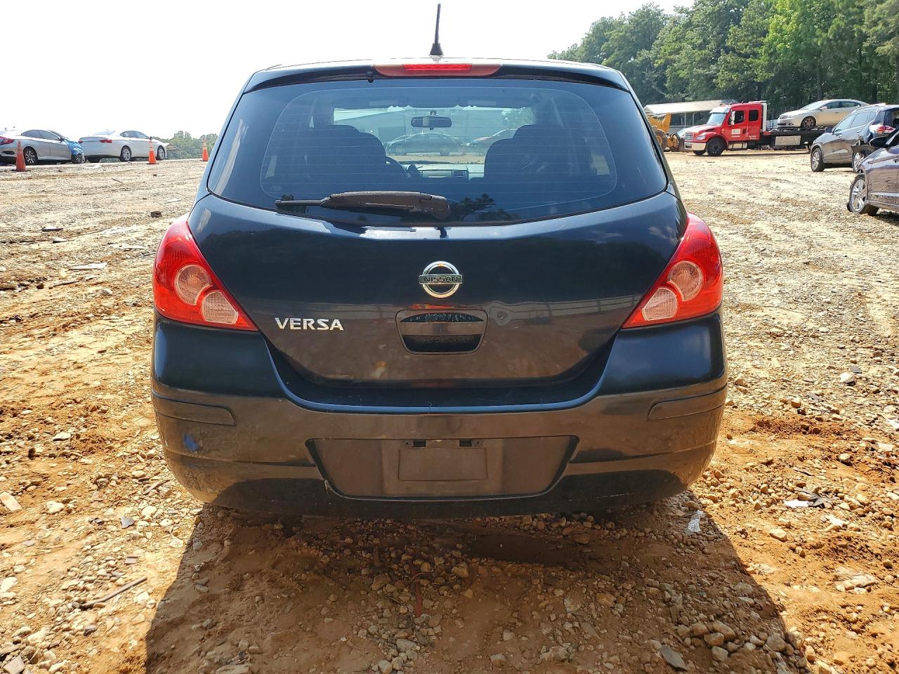 2011 Nissan Versa 1.8 S Black vin: 3N1BC1CP6BL406470