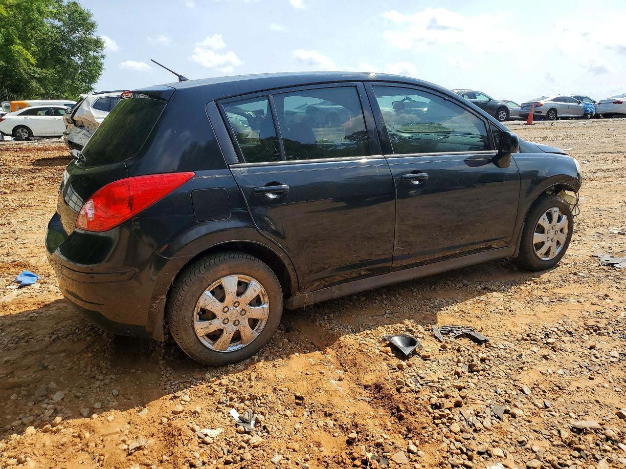 2011 Nissan Versa 1.8 S Black vin: 3N1BC1CP6BL406470