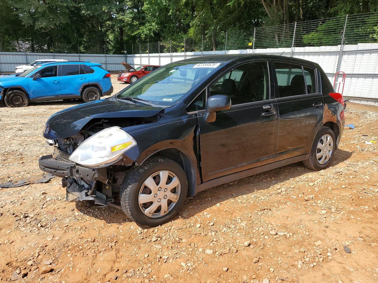 2011 Nissan Versa 1.8 S Black vin: 3N1BC1CP6BL406470