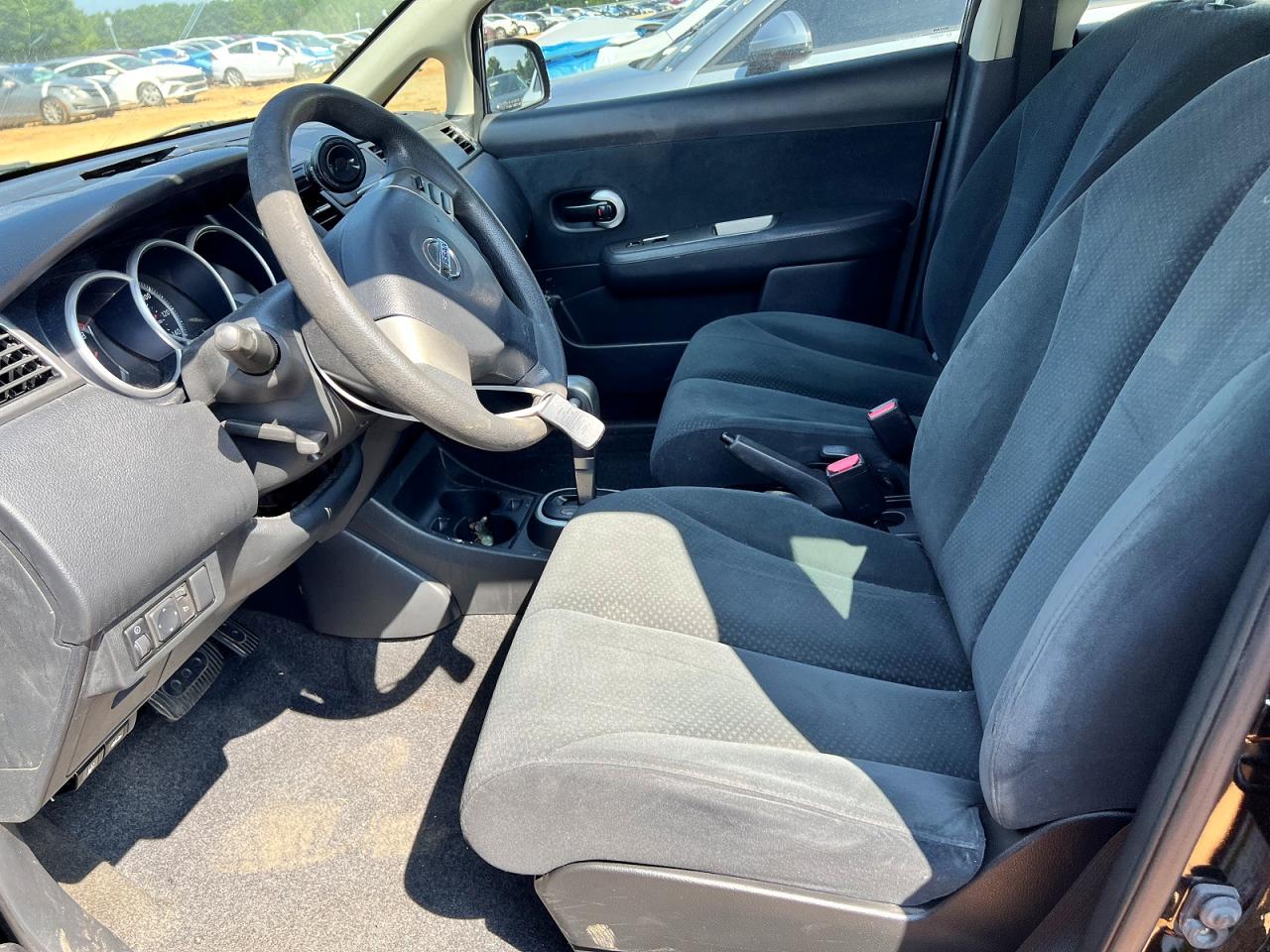 2011 Nissan Versa 1.8 S Black vin: 3N1BC1CP6BL406470