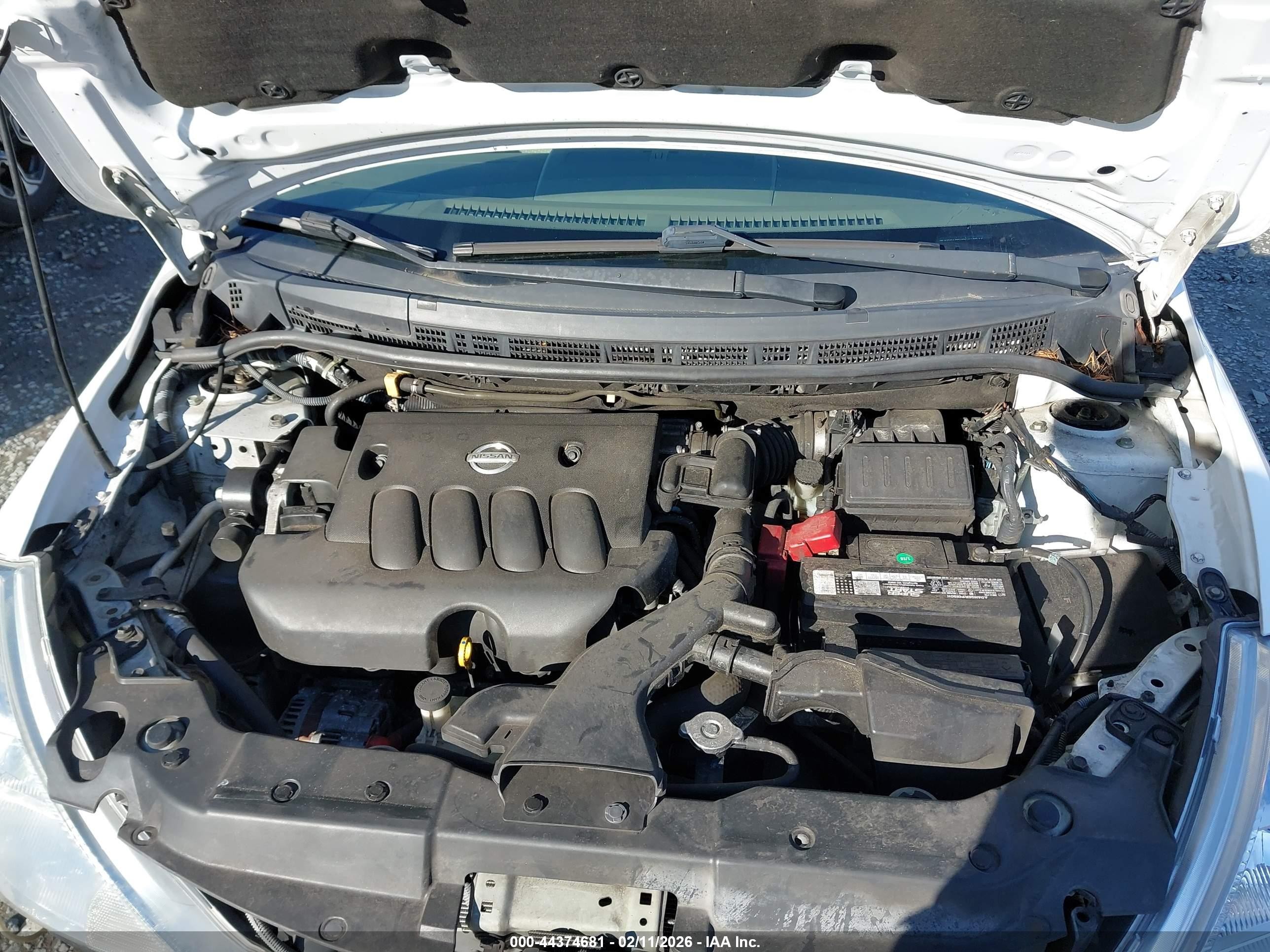 2011 Nissan Versa 1.8s White vin: 3N1BC1CP6BL410244
