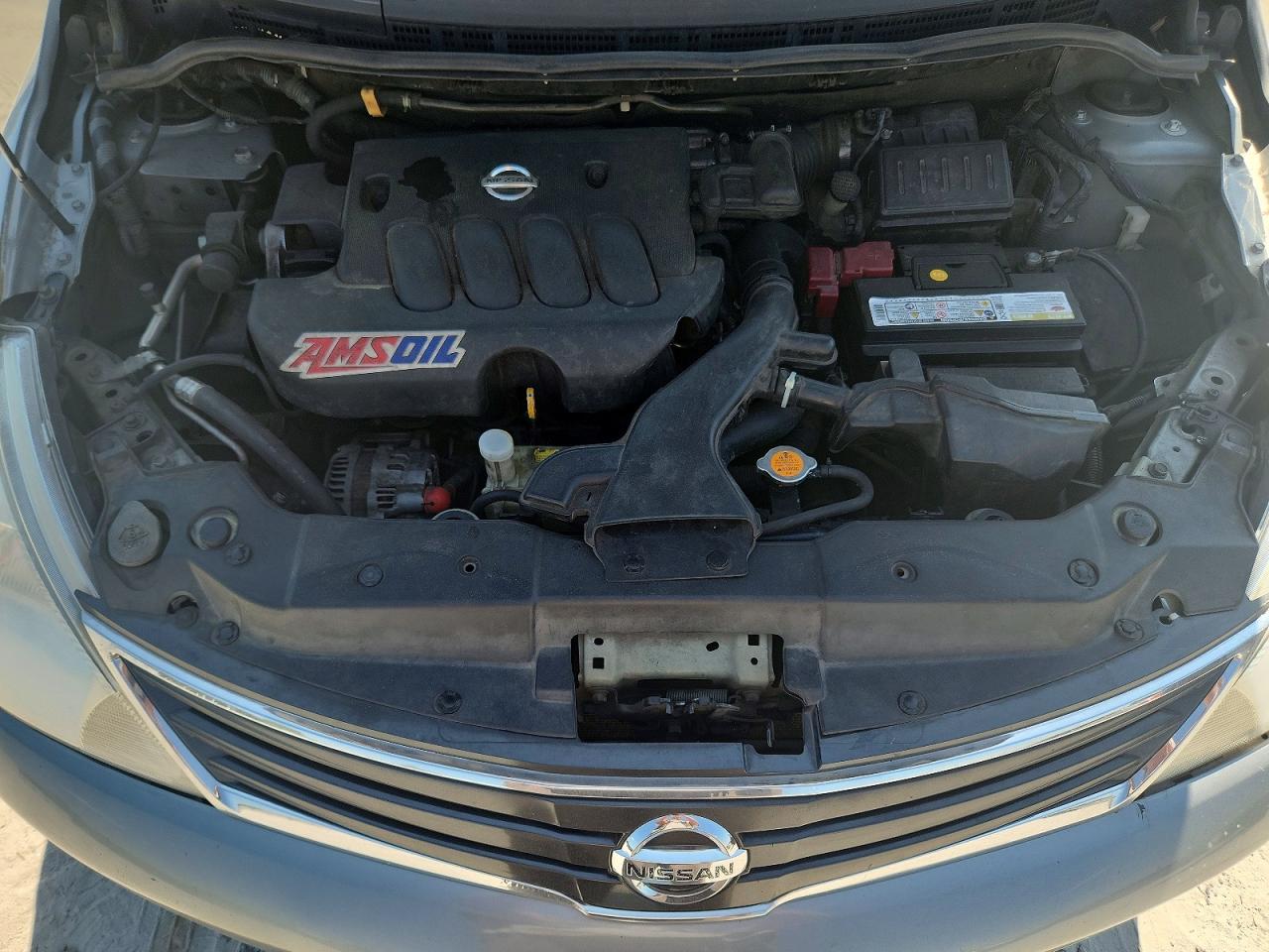 2011 Nissan Versa 1.8 S Silver vin: 3N1BC1CP6BL434575
