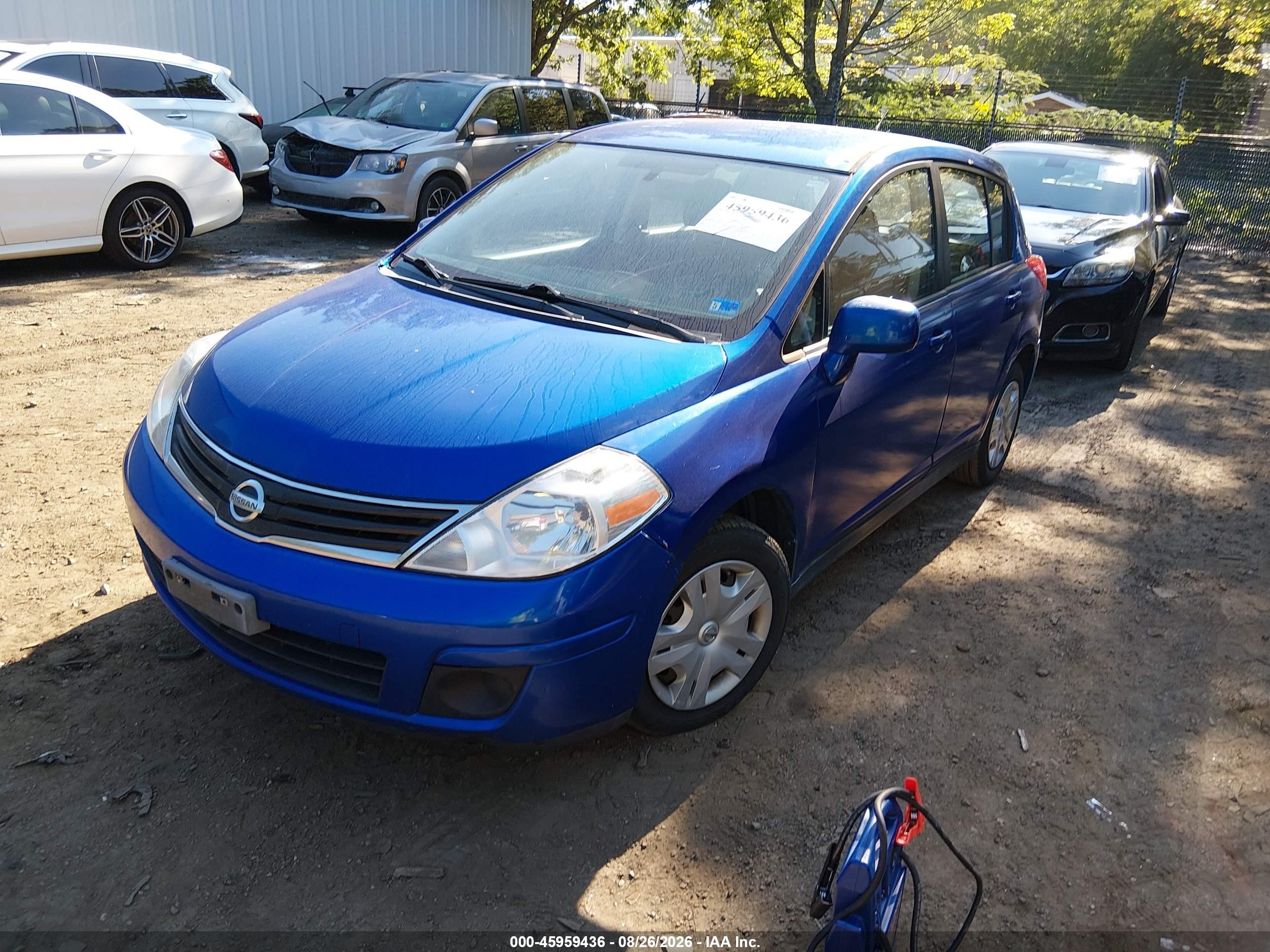 2011 Nissan Versa 1.8s Blue vin: 3N1BC1CP6BL490581