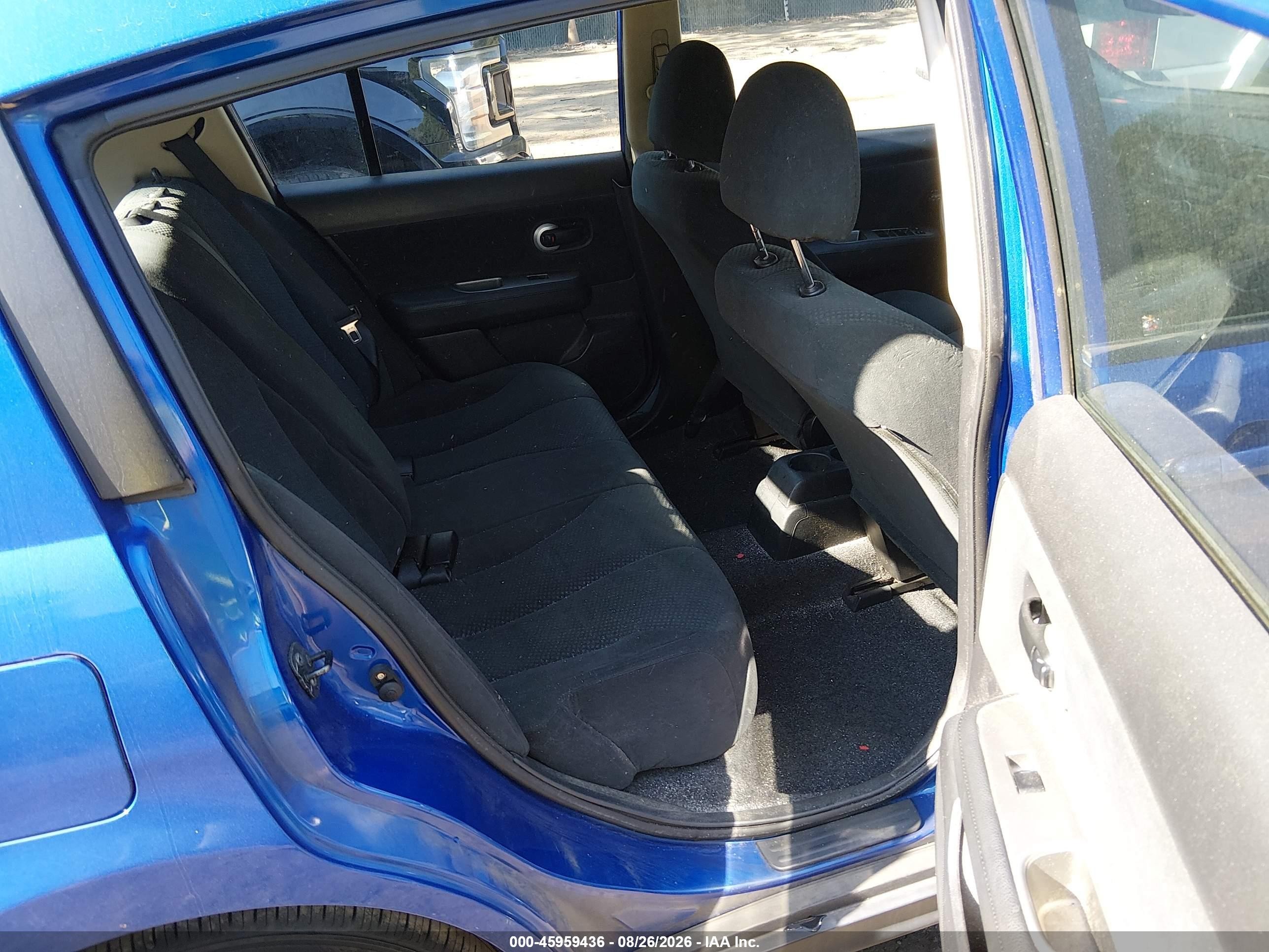 2011 Nissan Versa 1.8s Blue vin: 3N1BC1CP6BL490581