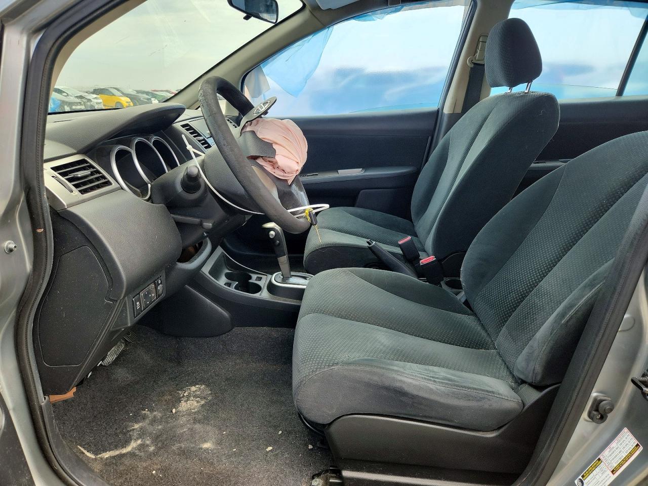 2011 Nissan Versa 1.8 S Gray vin: 3N1BC1CP6BL505533