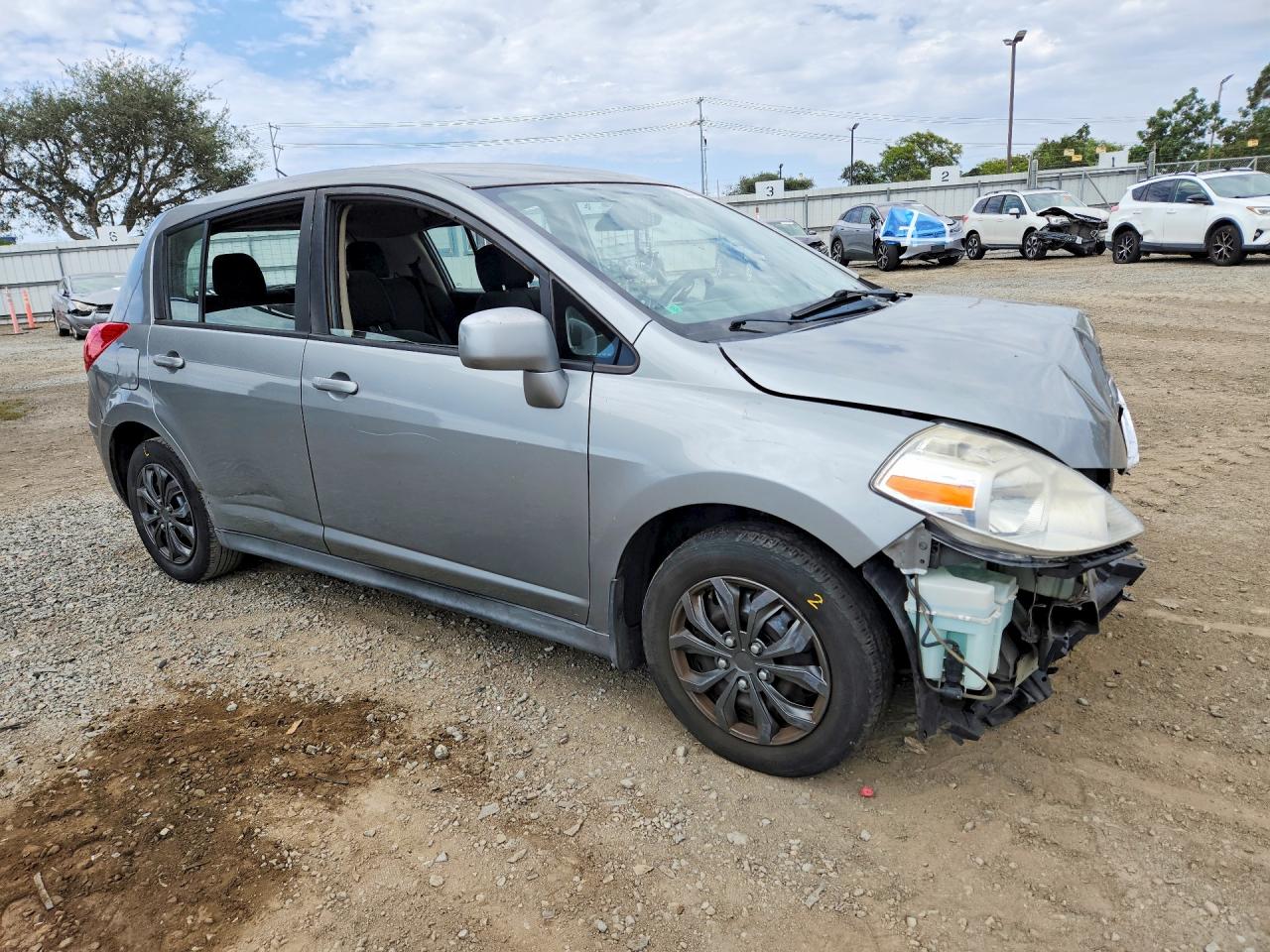 2011 Nissan Versa 1.8 S Gray vin: 3N1BC1CP6BL505533