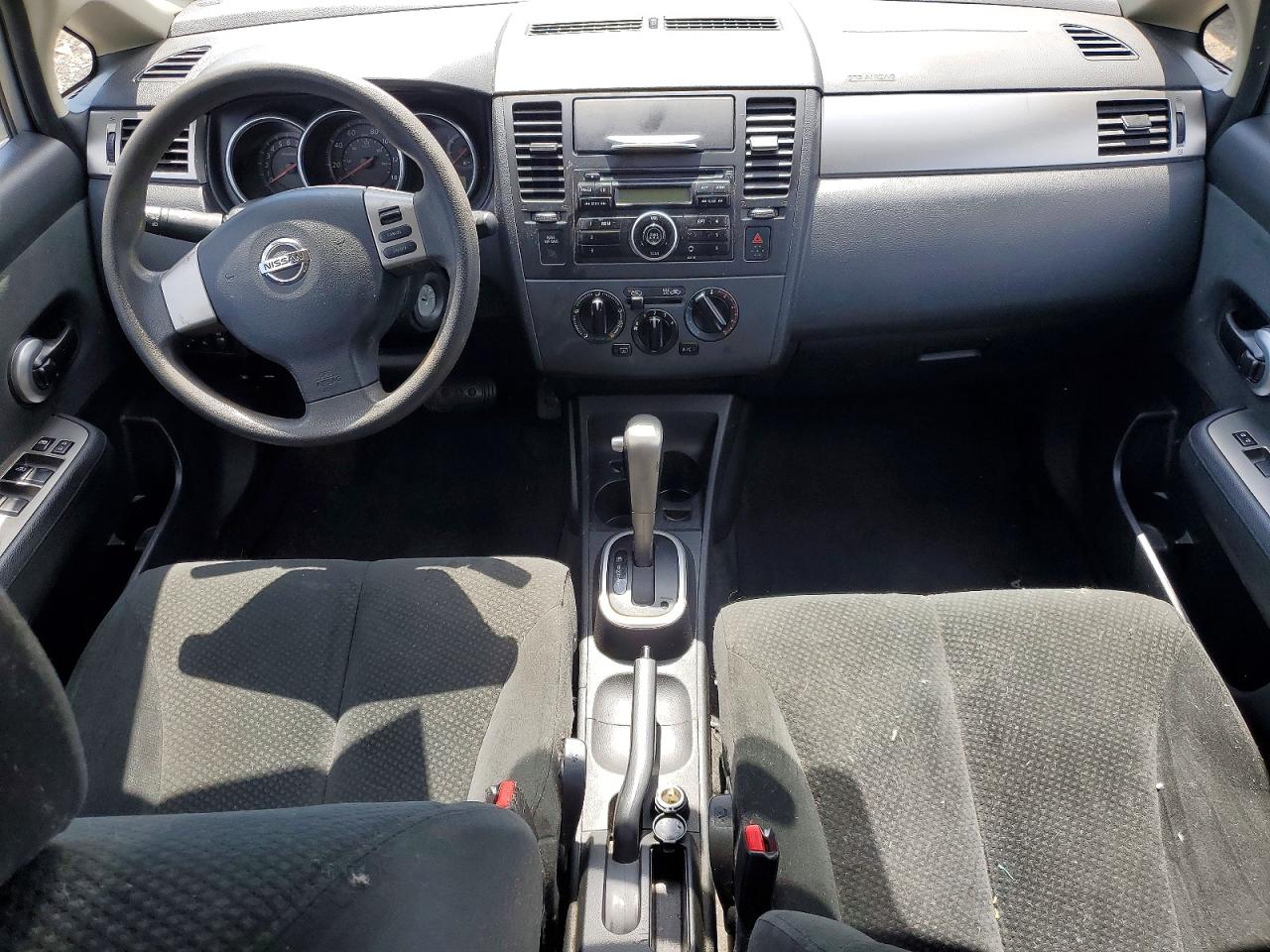 2012 Nissan Versa 1.8 S Silver vin: 3N1BC1CP6CK204963
