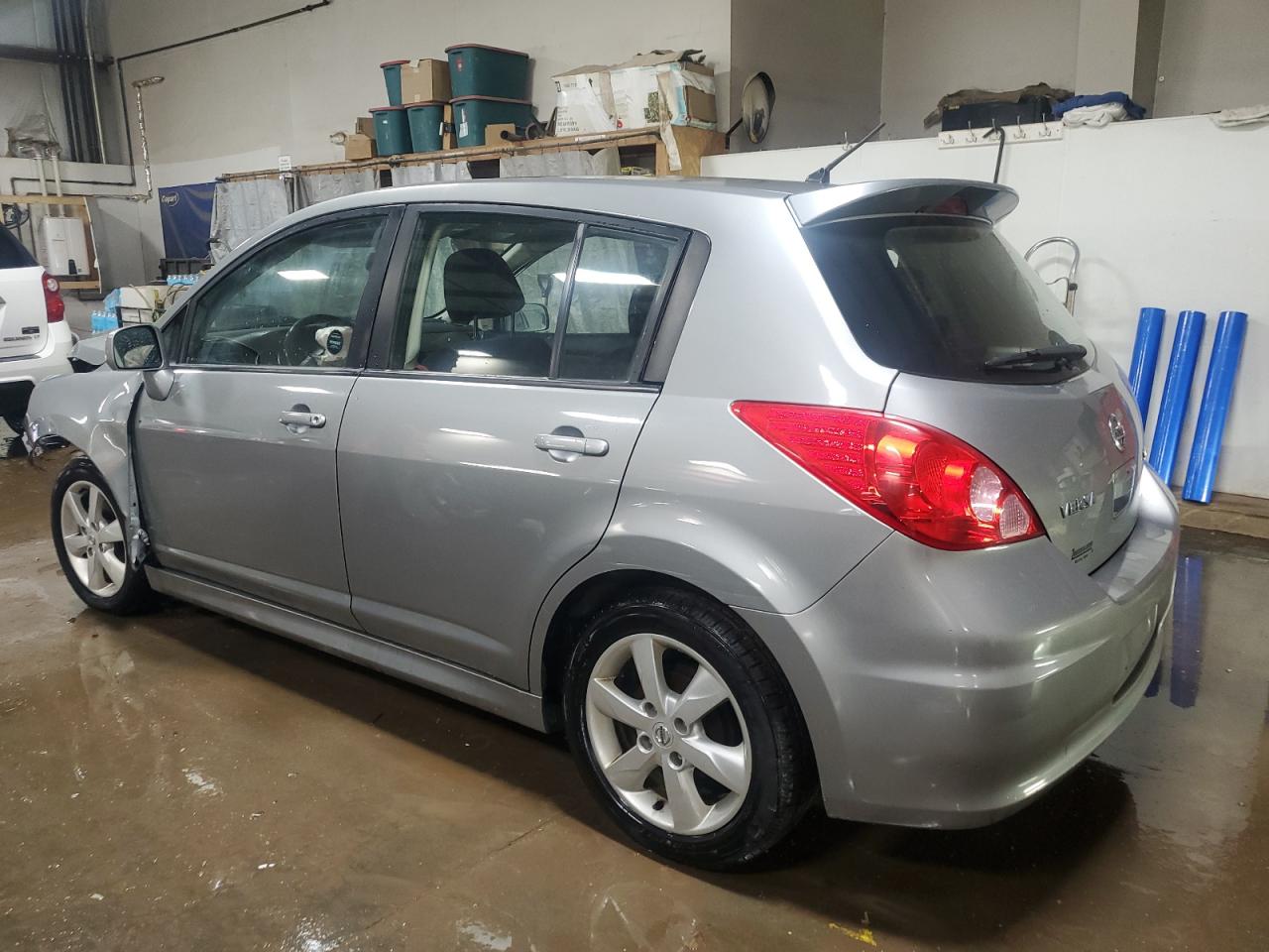 2012 Nissan Versa 1.8 S Silver vin: 3N1BC1CP6CK211847