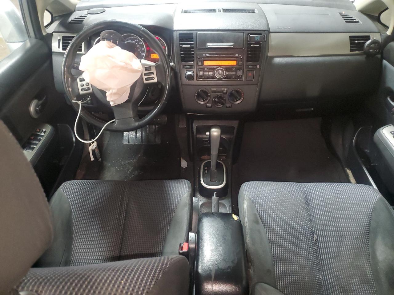 2012 Nissan Versa 1.8 S Silver vin: 3N1BC1CP6CK211847