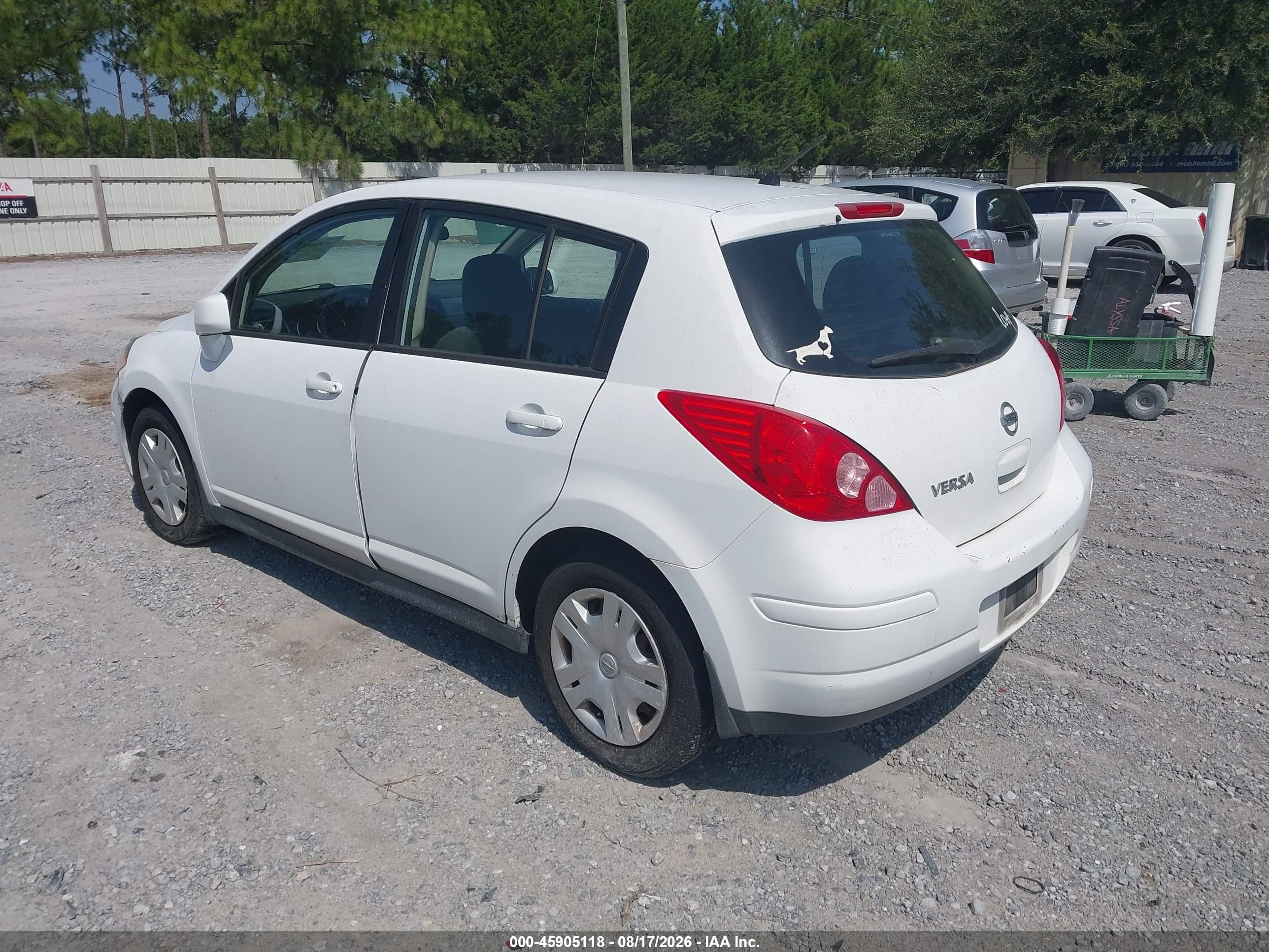2012 Nissan Versa 1.8 S Белый vin: 3N1BC1CP6CK216160