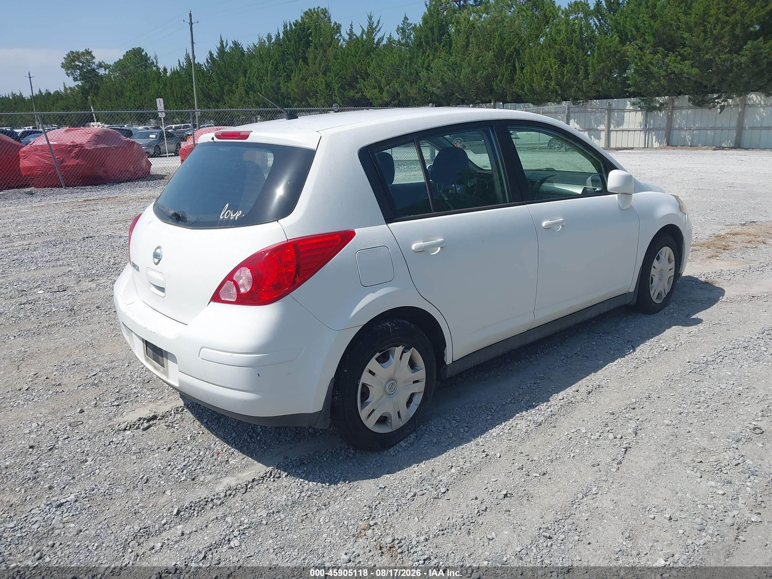 2012 Nissan Versa 1.8 S Белый vin: 3N1BC1CP6CK216160