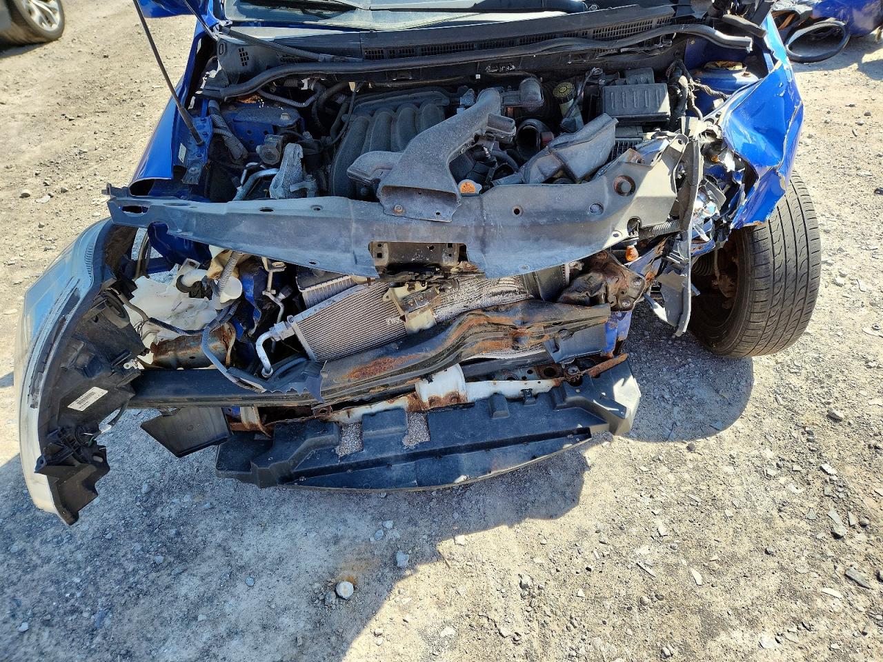 2012 Nissan Versa 1.8 S Синий vin: 3N1BC1CP6CK225344