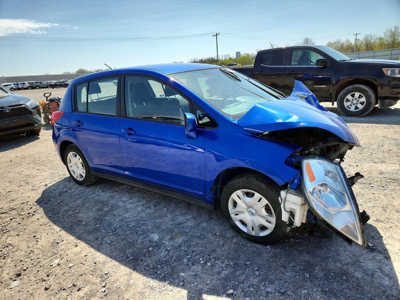 2012 Nissan Versa 1.8 S Синий vin: 3N1BC1CP6CK225344