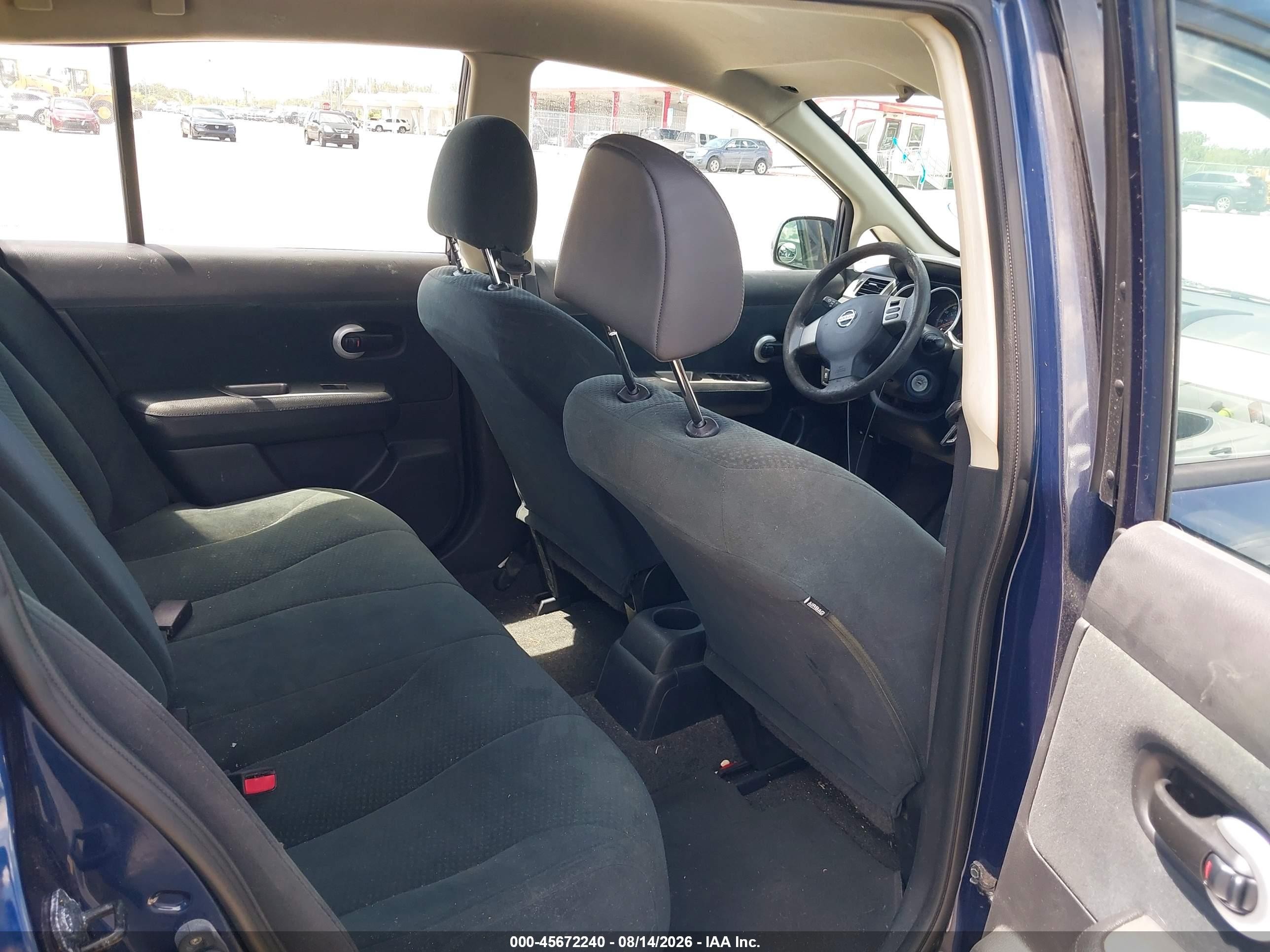 2012 Nissan Versa 1.8 S Blue vin: 3N1BC1CP6CK229684