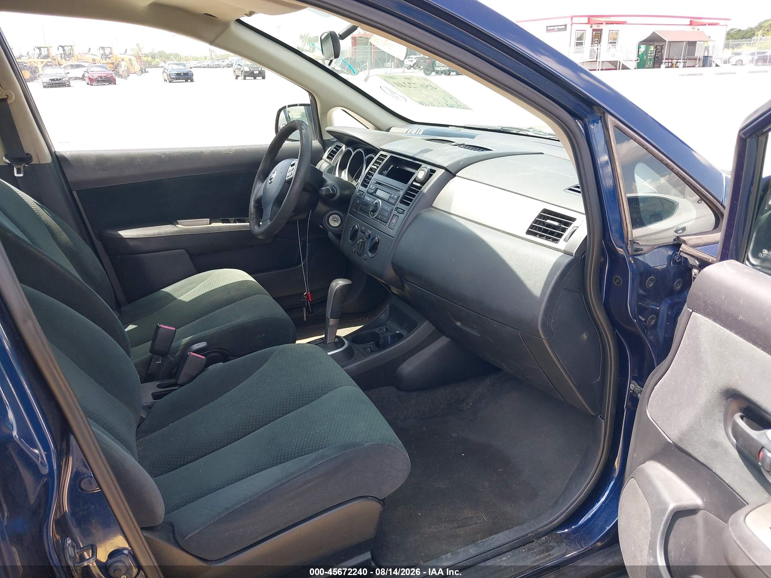 2012 Nissan Versa 1.8 S Blue vin: 3N1BC1CP6CK229684