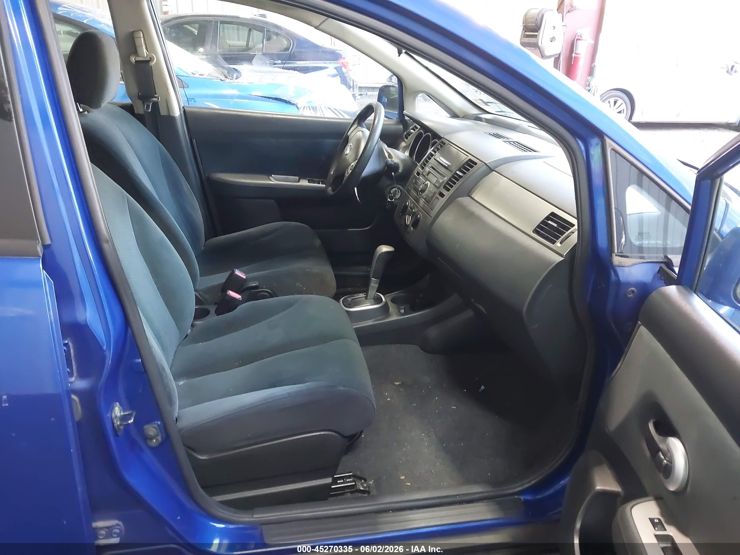 2012 Nissan Versa 1.8 S Blue vin: 3N1BC1CP6CK240328
