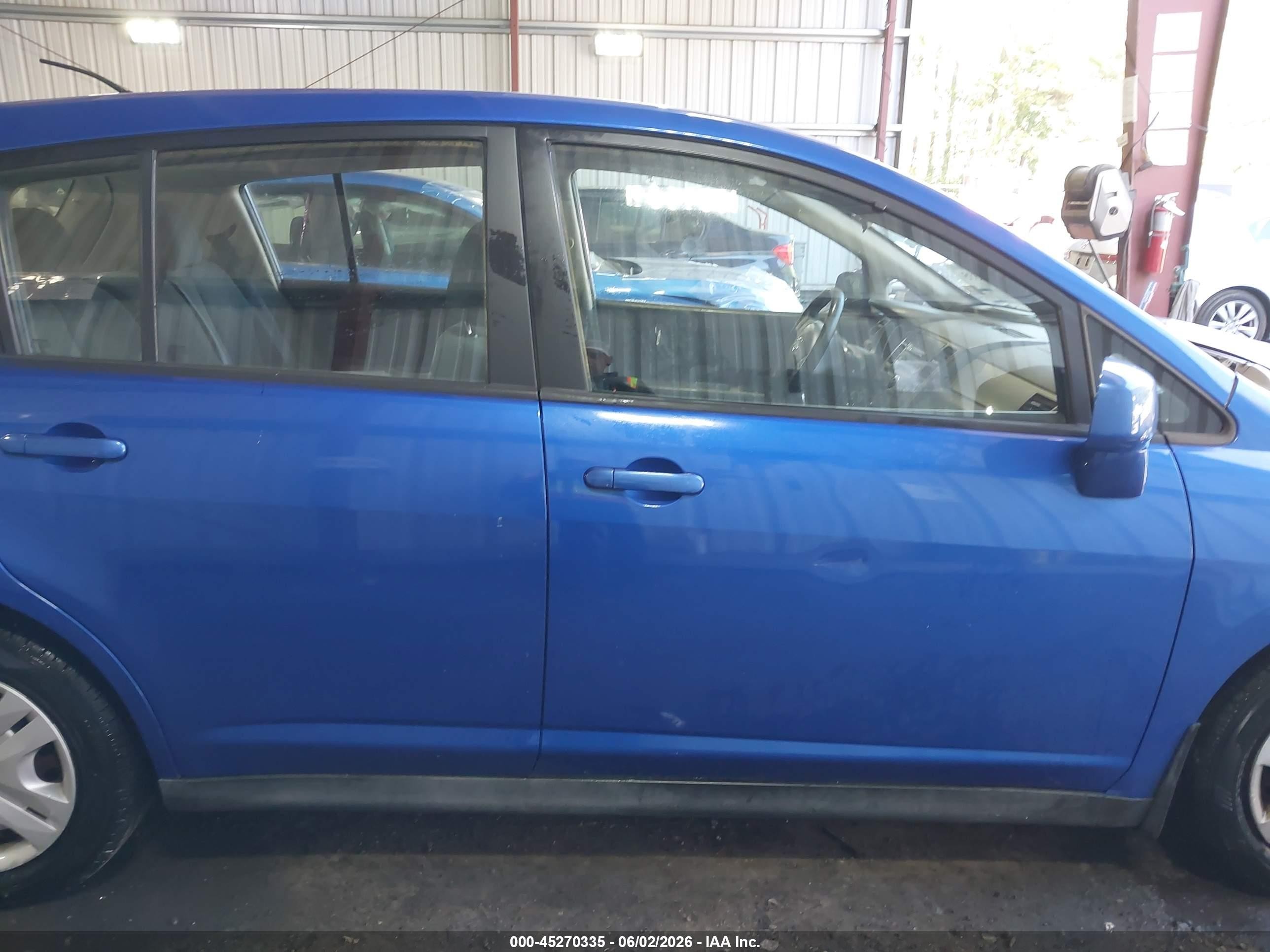 2012 Nissan Versa 1.8 S Blue vin: 3N1BC1CP6CK240328