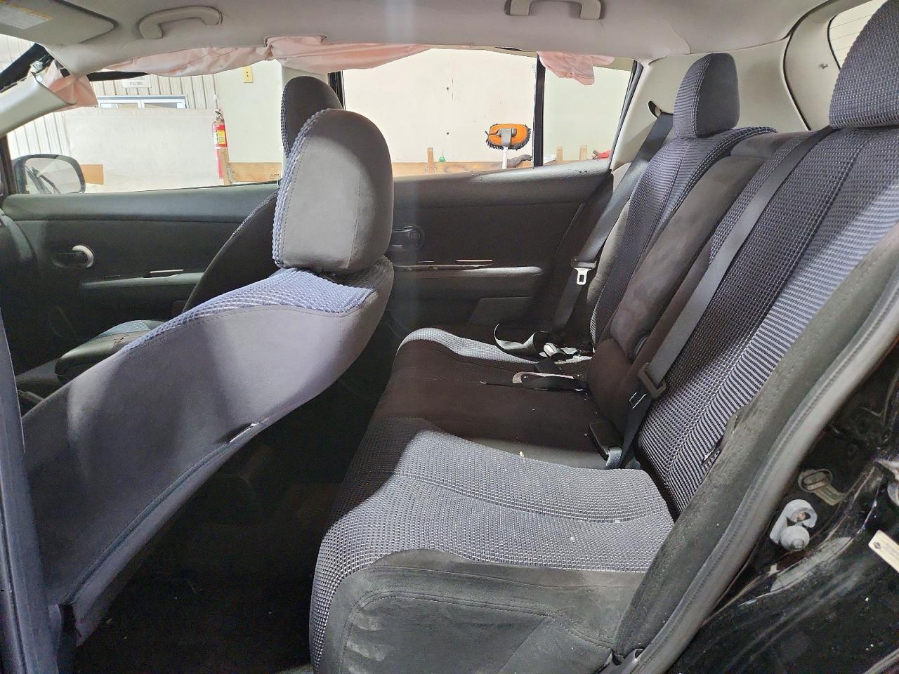 2012 Nissan Versa 1.8 S Black vin: 3N1BC1CP6CK269909