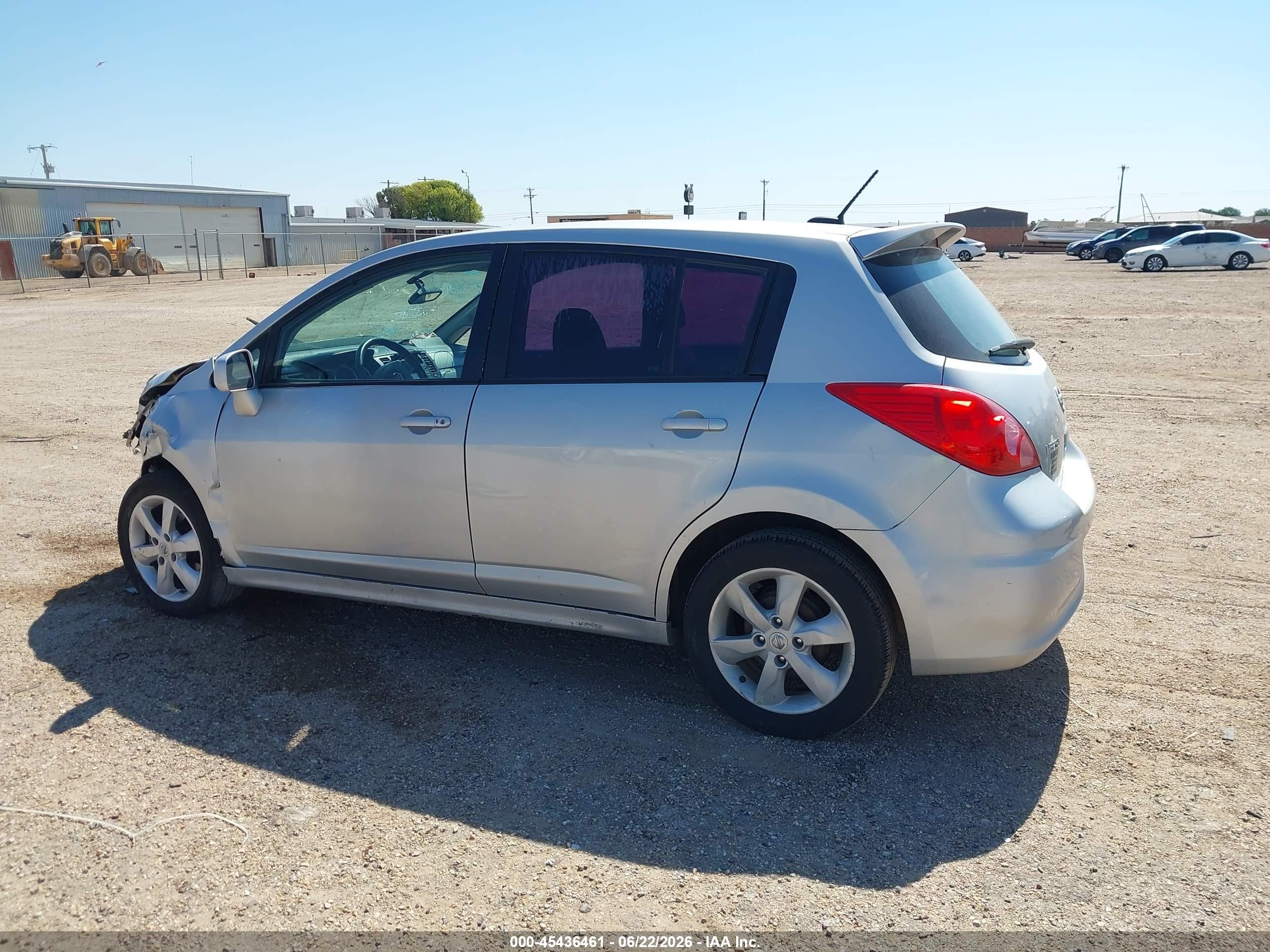 2012 Nissan Versa 1.8 Sl Silver vin: 3N1BC1CP6CK273281
