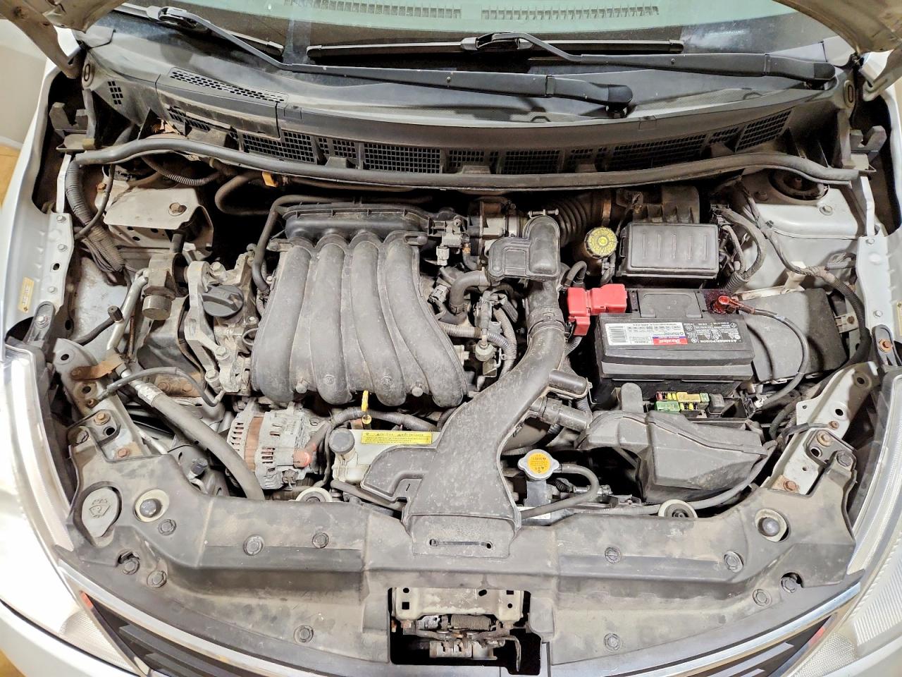 2012 Nissan Versa 1.8 S Silver vin: 3N1BC1CP6CK277301