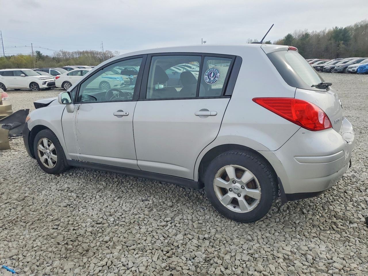 2012 Nissan Versa 1.8 S Silver vin: 3N1BC1CP6CK298620