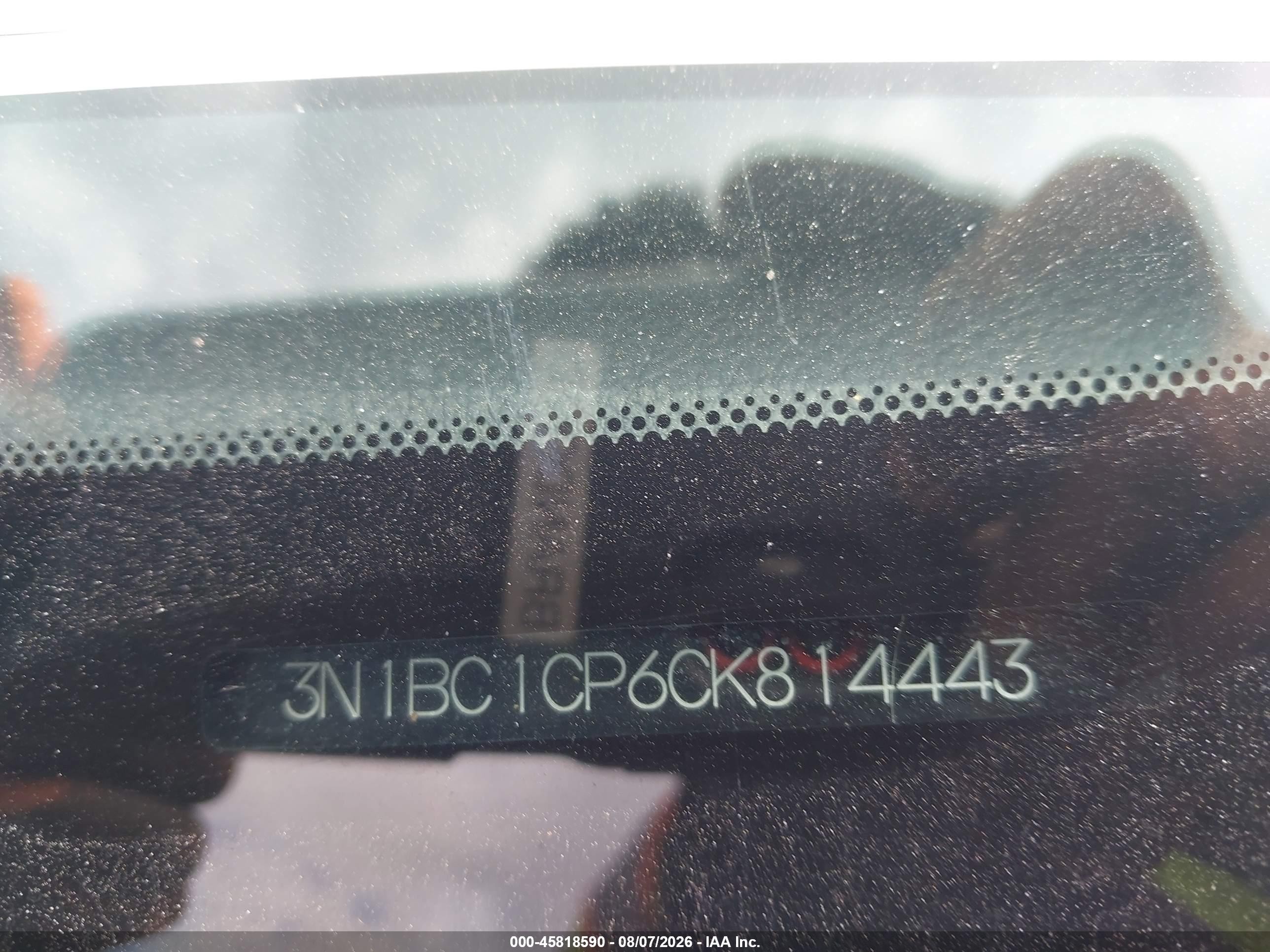 2012 Nissan Versa 1.8 S Серебряный vin: 3N1BC1CP6CK814443