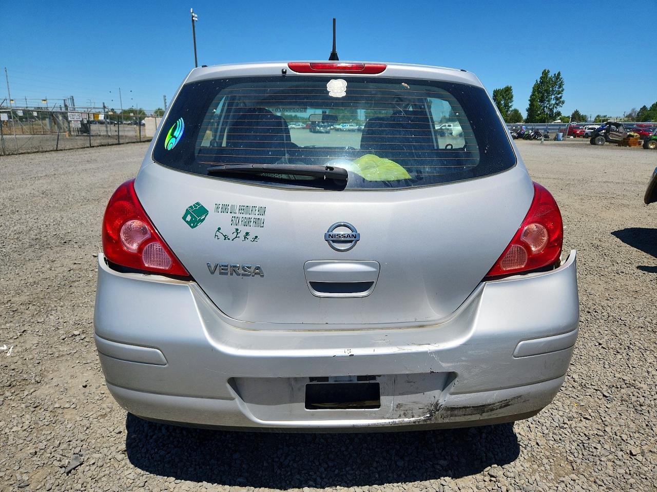 2012 Nissan Versa 1.8 S Silver vin: 3N1BC1CP6CK815415