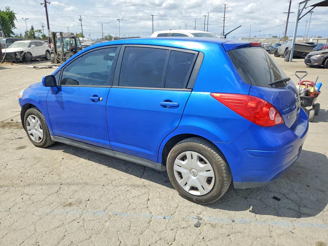 2012 Nissan Versa 1.8 S Blue vin: 3N1BC1CP6CK816032