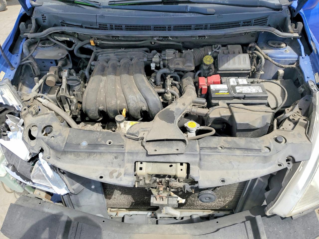 2012 Nissan Versa 1.8 S Blue vin: 3N1BC1CP6CK816032