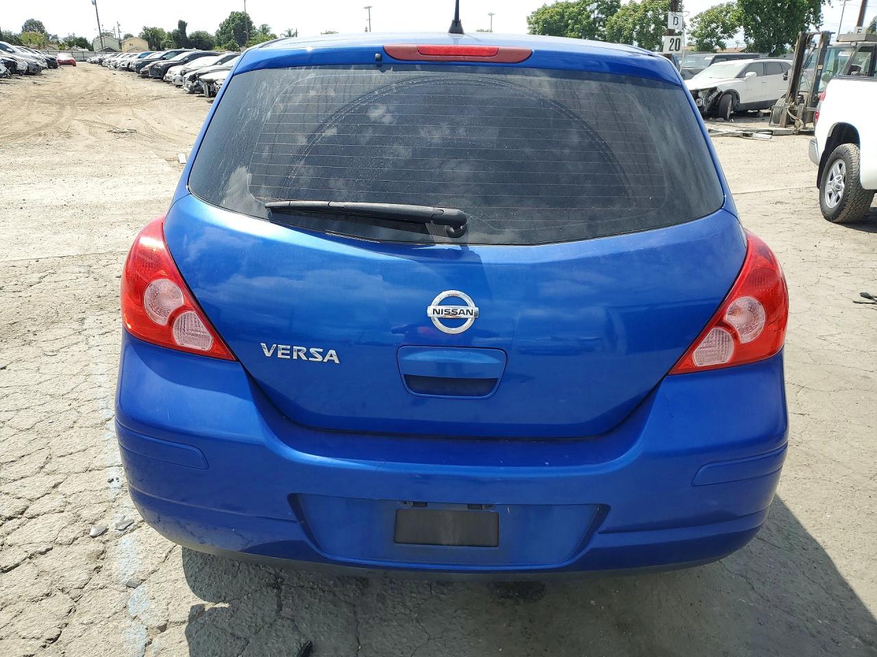 2012 Nissan Versa 1.8 S Blue vin: 3N1BC1CP6CK816032