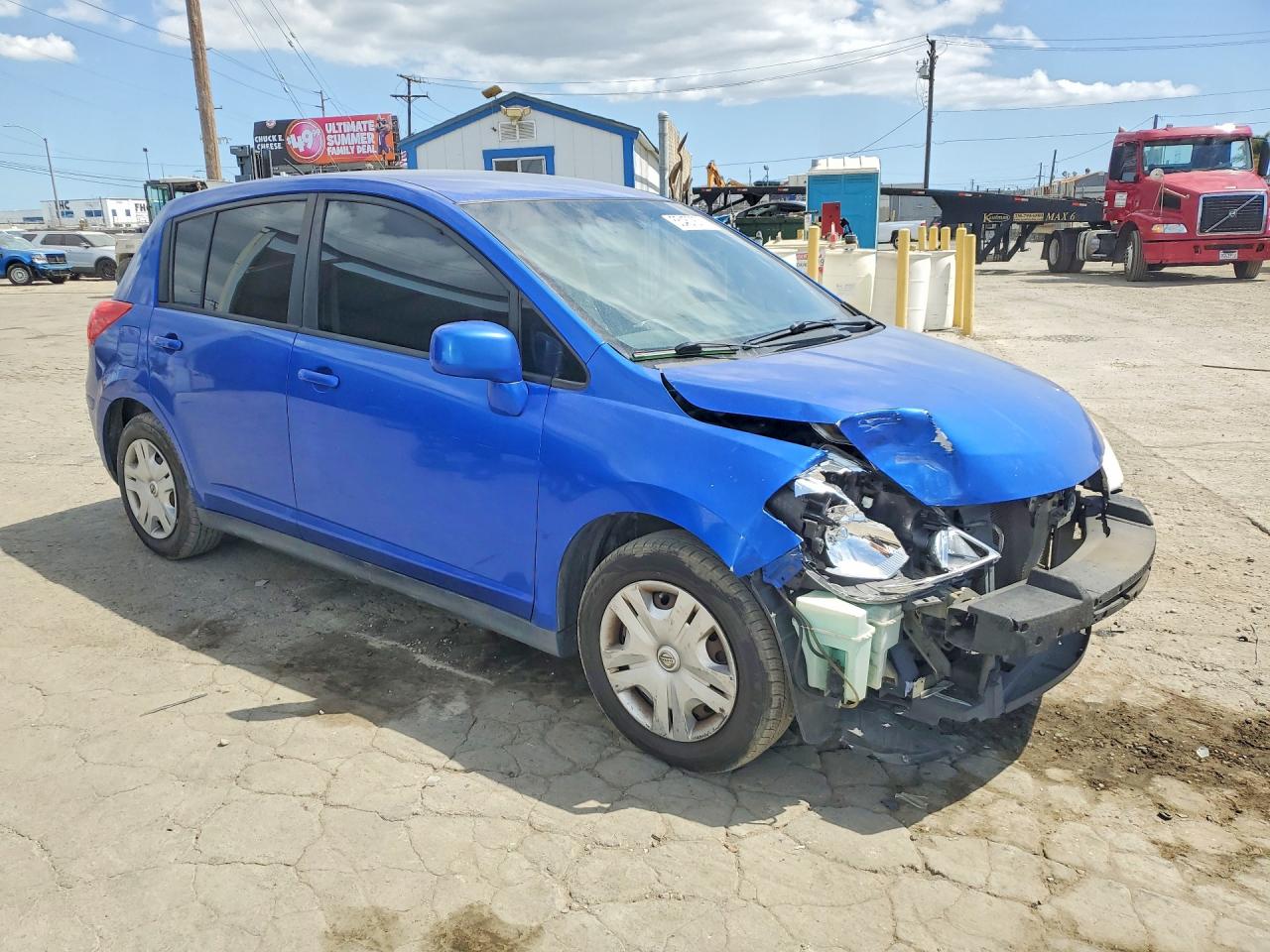 2012 Nissan Versa 1.8 S Blue vin: 3N1BC1CP6CK816032