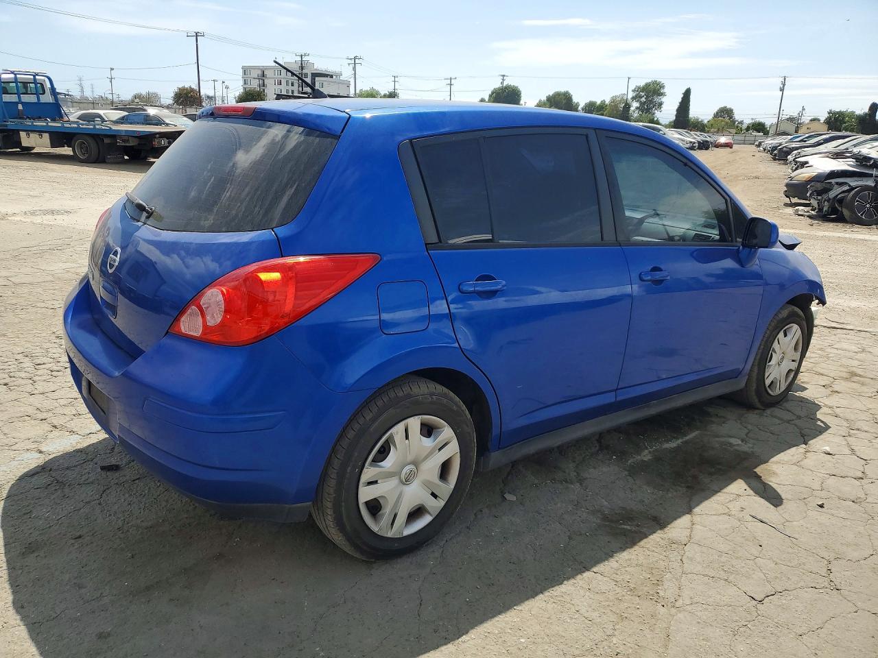 2012 Nissan Versa 1.8 S Blue vin: 3N1BC1CP6CK816032