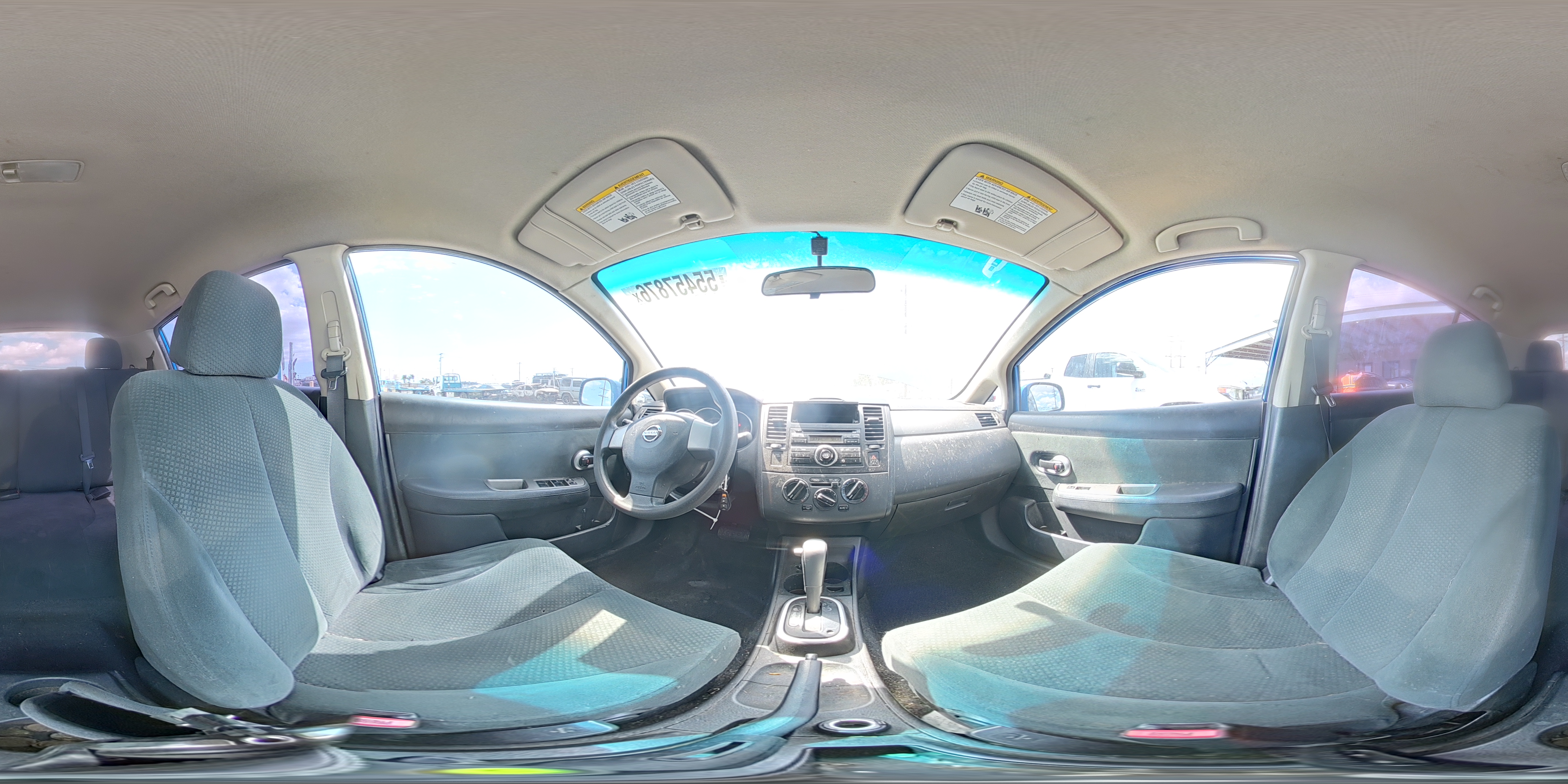 2012 Nissan Versa 1.8 S Blue vin: 3N1BC1CP6CK816032