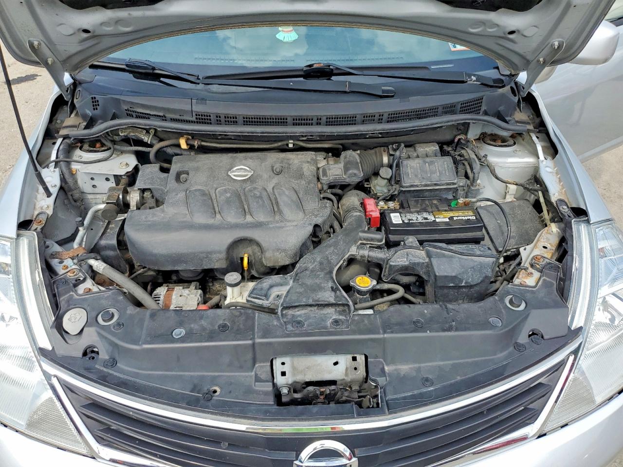 2010 Nissan Versa 1.8 S Gray vin: 3N1BC1CP7AL374319