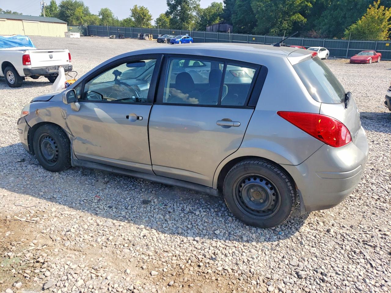 2010 Nissan Versa 1.8 S Gray vin: 3N1BC1CP7AL435362