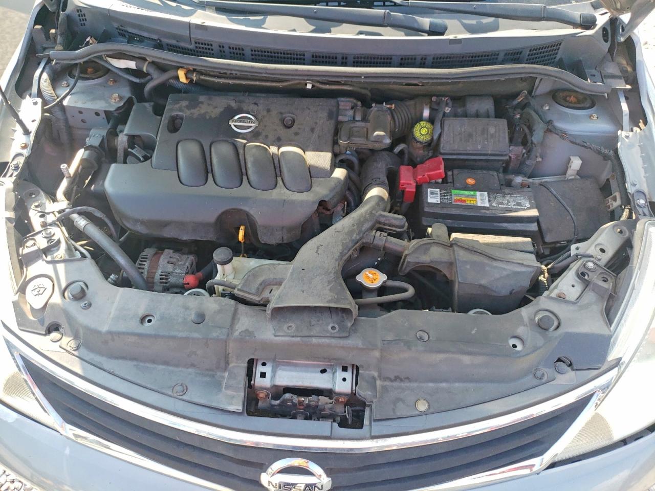 2010 Nissan Versa 1.8 S Gray vin: 3N1BC1CP7AL435362