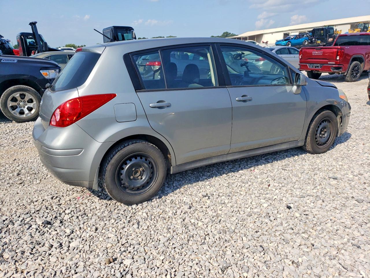 2010 Nissan Versa 1.8 S Gray vin: 3N1BC1CP7AL435362