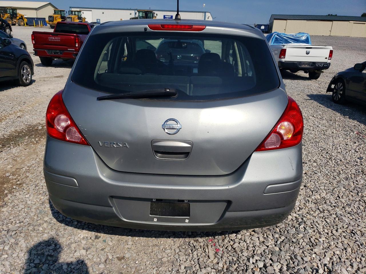 2010 Nissan Versa 1.8 S Gray vin: 3N1BC1CP7AL435362