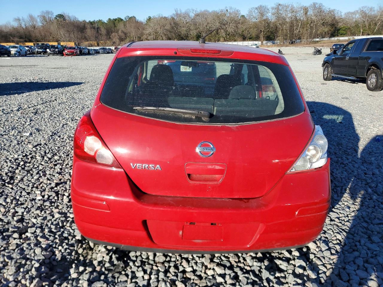 2010 Nissan Versa S Red vin: 3N1BC1CP7AL463369