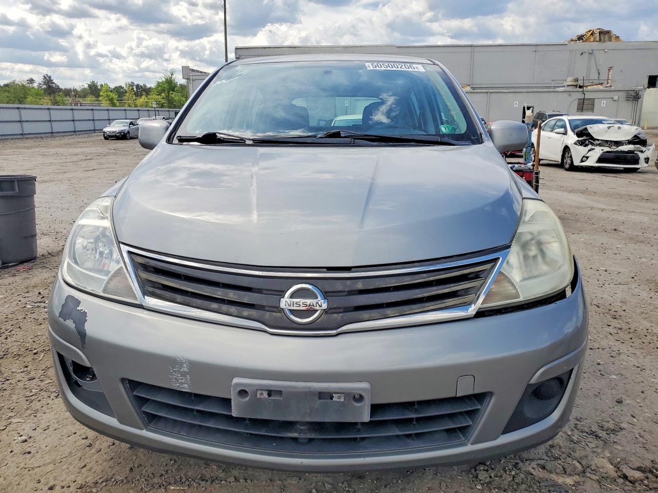 2011 Nissan Versa 1.8 S Gray vin: 3N1BC1CP7BL388240
