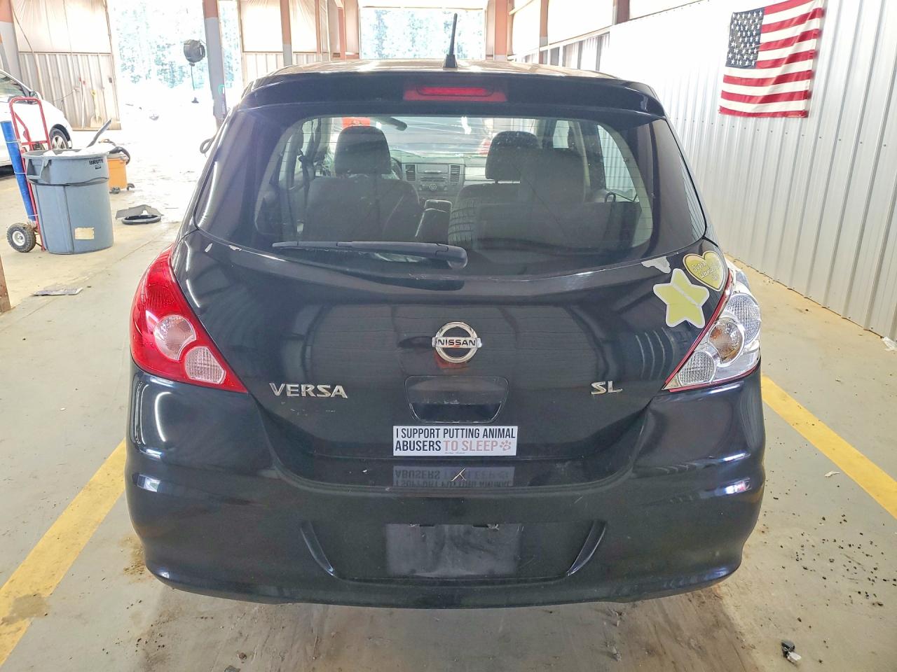 2011 Nissan Versa 1.8 S Черный vin: 3N1BC1CP7BL403089