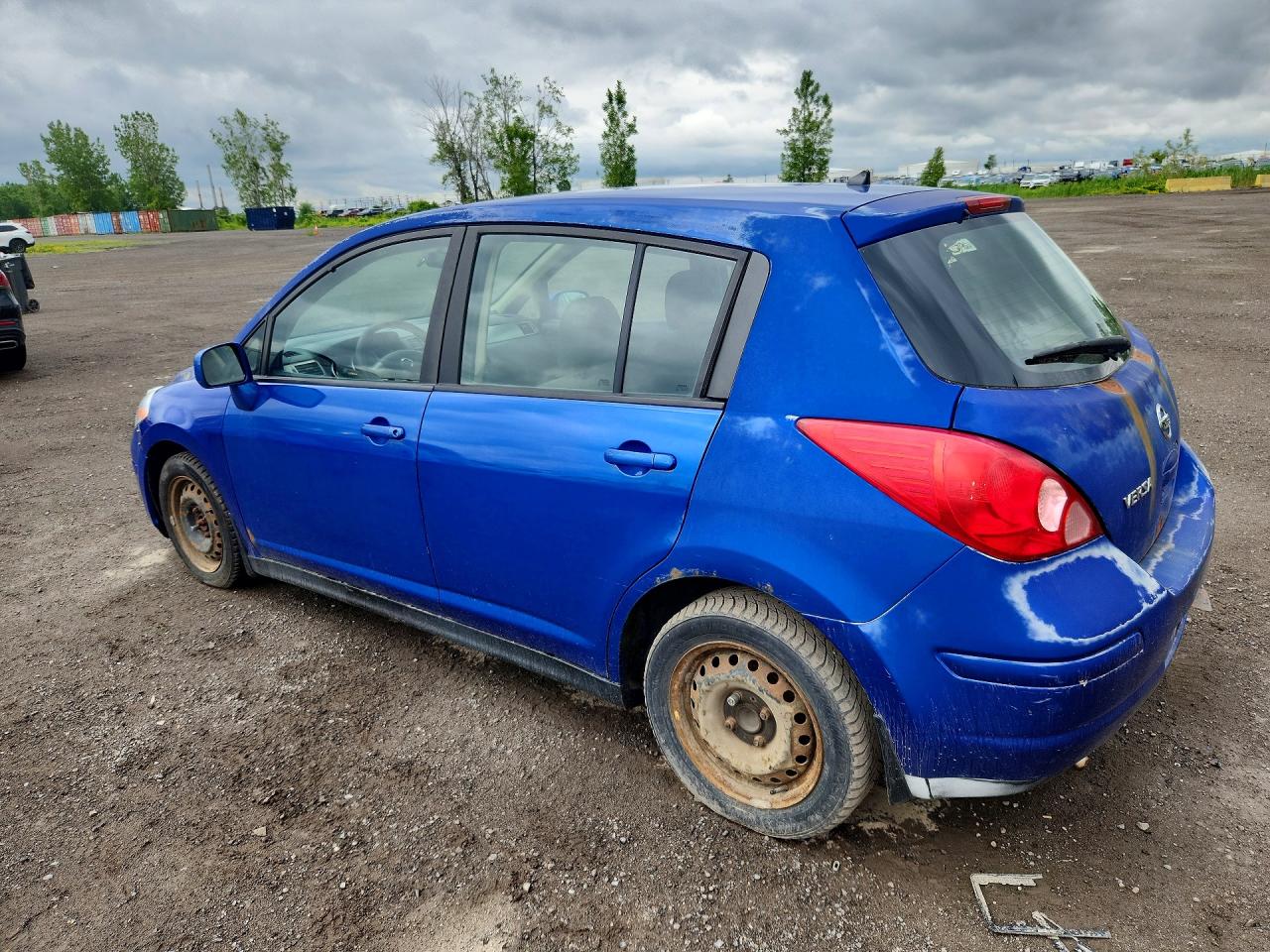2011 Nissan Versa 1.8 S Blue vin: 3N1BC1CP7BL465723