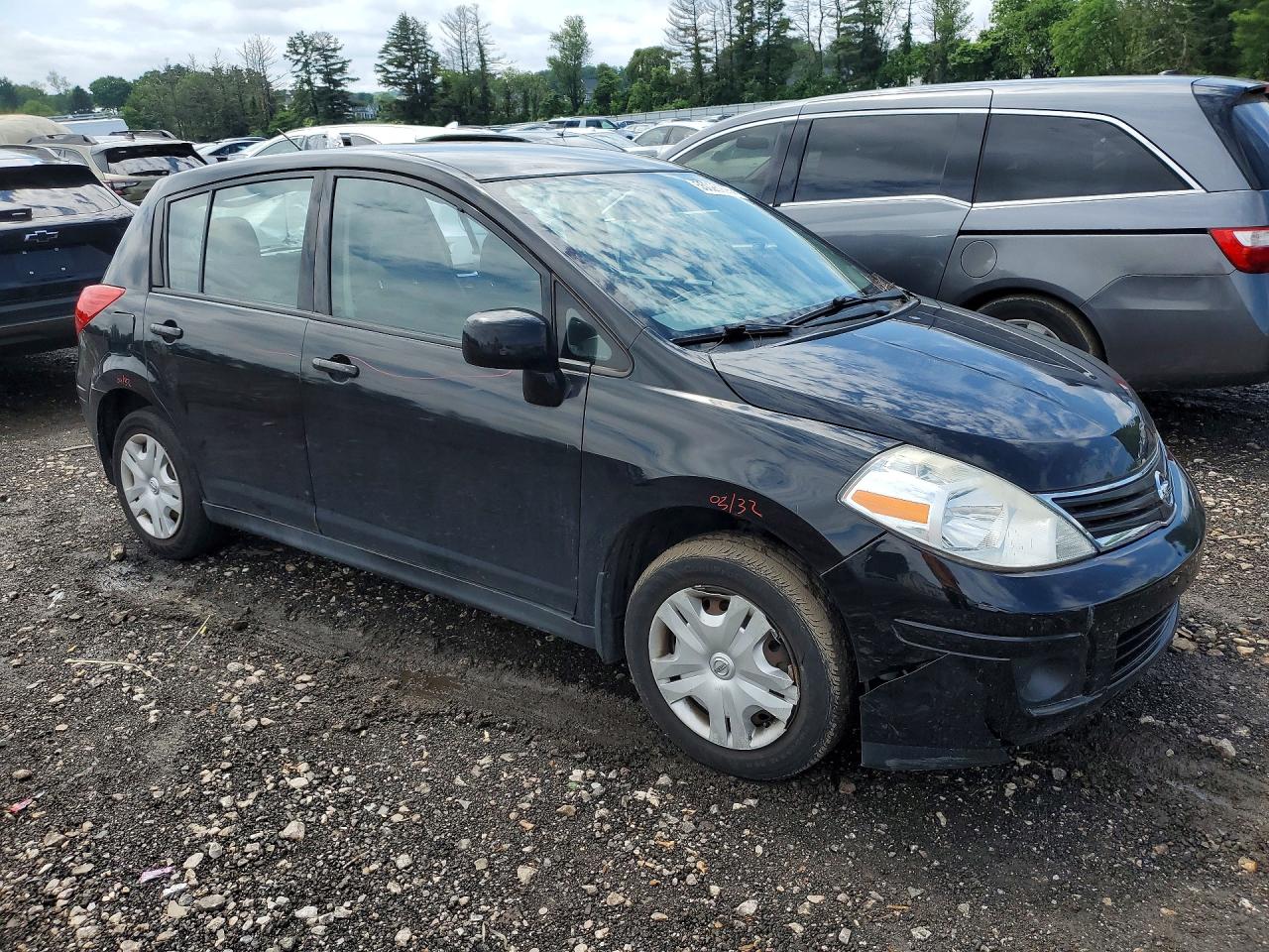 2011 Nissan Versa 1.8 S Черный vin: 3N1BC1CP7BL479461