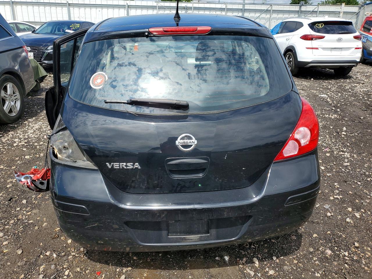 2011 Nissan Versa 1.8 S Черный vin: 3N1BC1CP7BL479461