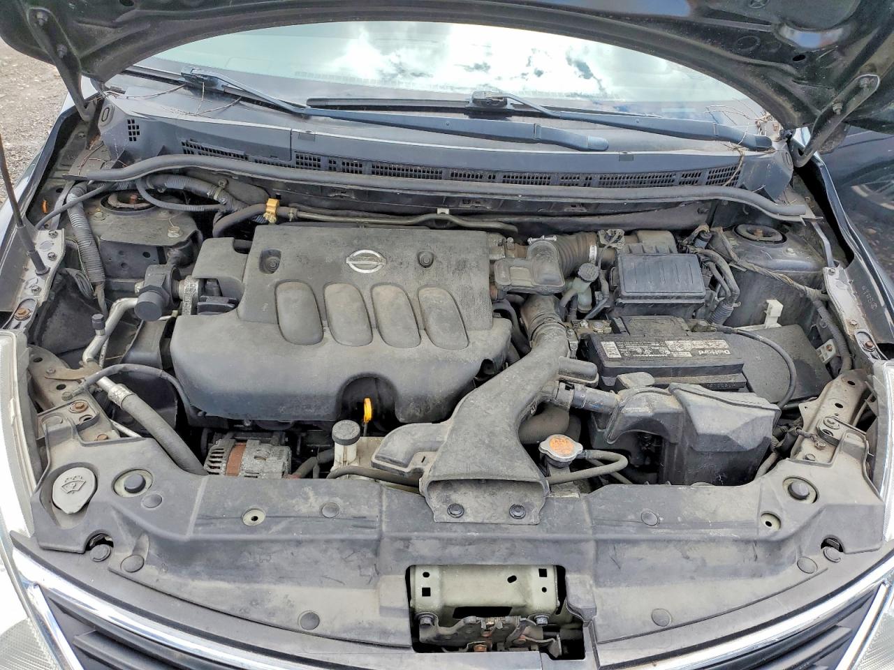 2011 Nissan Versa 1.8 S Черный vin: 3N1BC1CP7BL479461