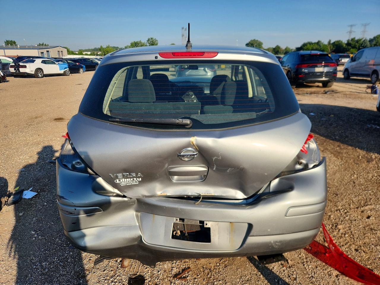 2011 Nissan Versa S Gray vin: 3N1BC1CP7BL491643
