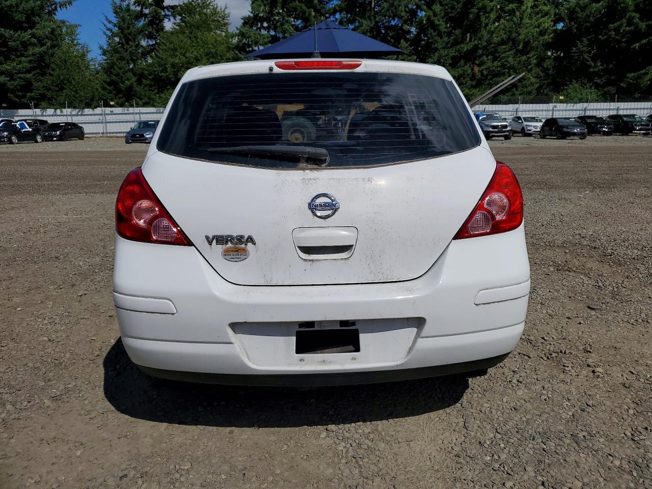 2011 Nissan Versa S/sl Белый vin: 3N1BC1CP7BL498950