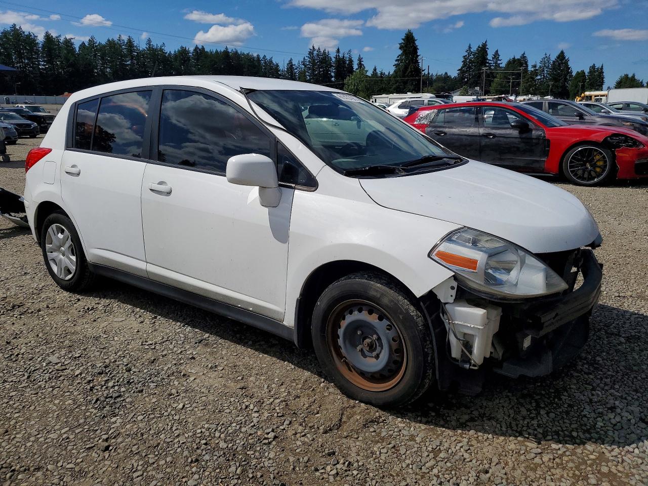 2011 Nissan Versa S/sl Белый vin: 3N1BC1CP7BL498950