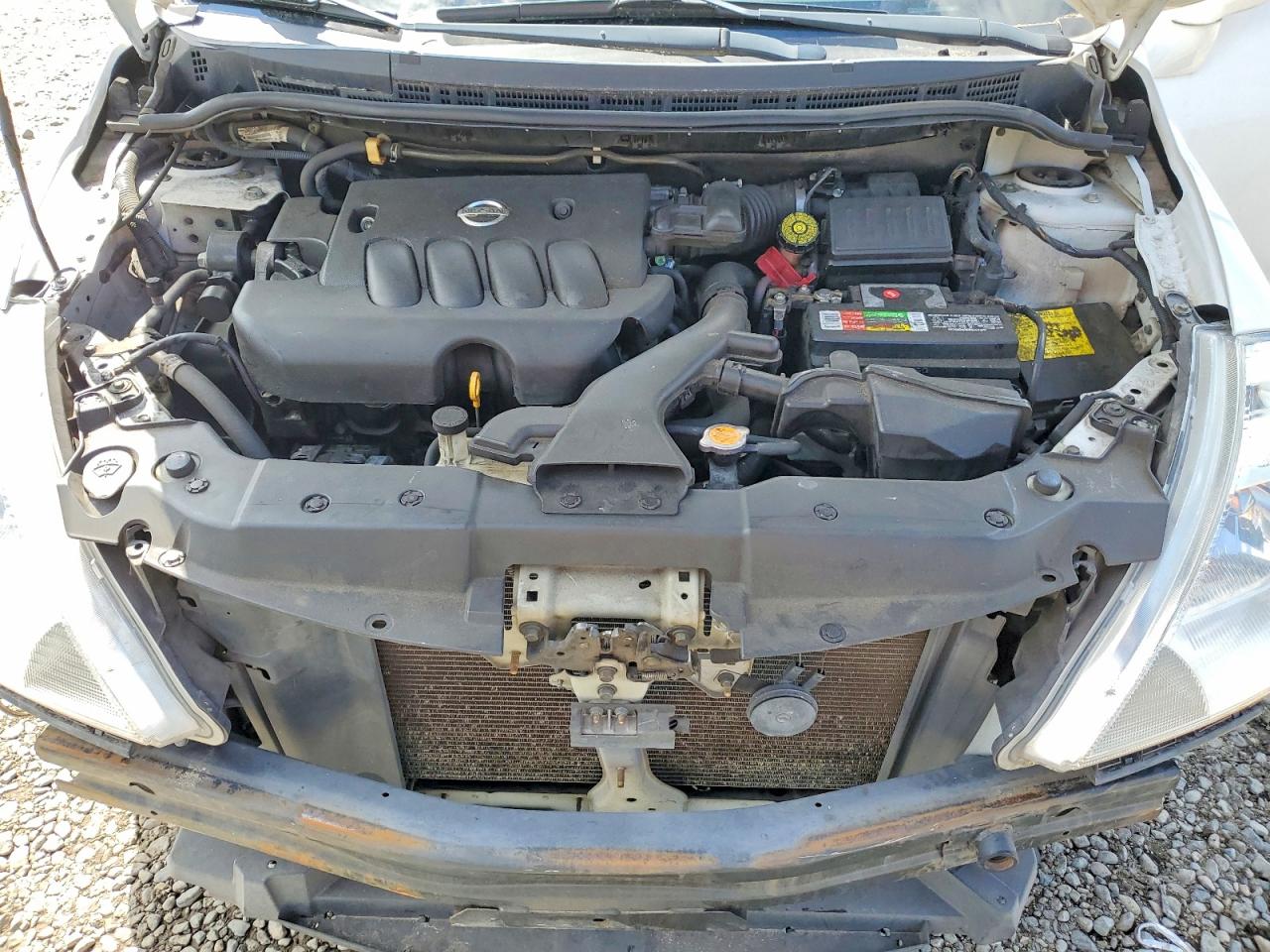 2011 Nissan Versa S/sl Белый vin: 3N1BC1CP7BL498950